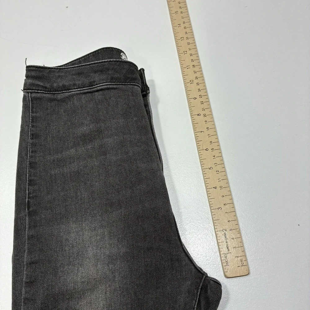 Free People Women Jeans 26 Just Float On Flare Bell Bottom Stretch‎ Raw Hem Boho